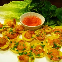 Banh Khot - Savory Shrimp pancakes