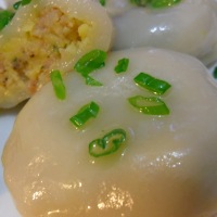 Banh It Tran  - Savory Dumplings with Mung Bean, Pork and Shrimp